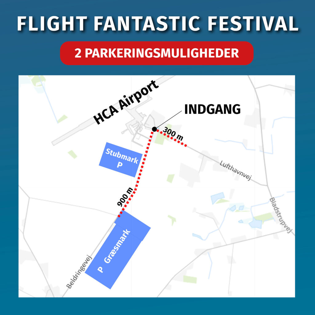 Parkeringsmuligheder på FFF 2026